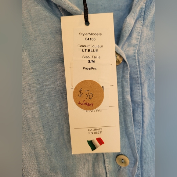 100% linen matching set - Picture 4 of 8